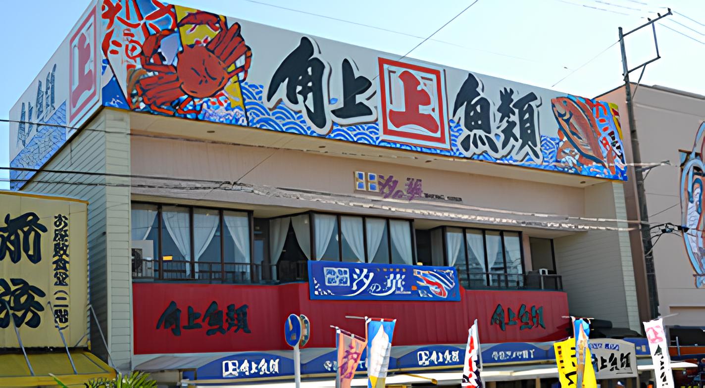 角上魚類 寺泊本店(新潟)