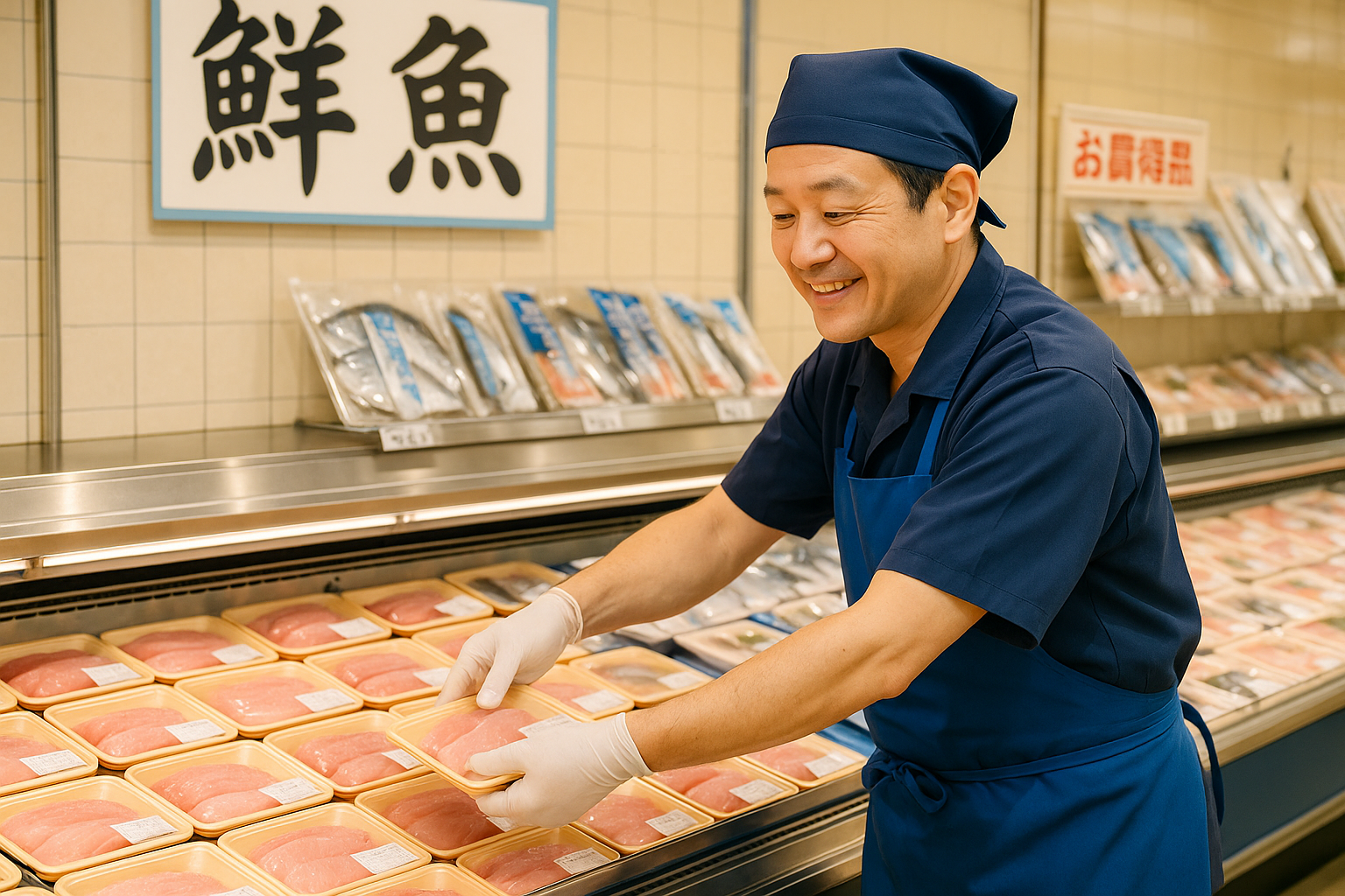 鮮魚部門の仕事がわかる！スーパーの仕事内容・キャリア・働き方を徹底解説
