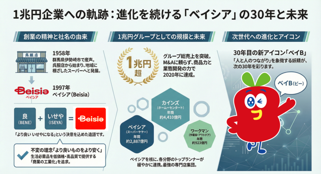 ベイシア30周年、地域と共に歩んだ道のり