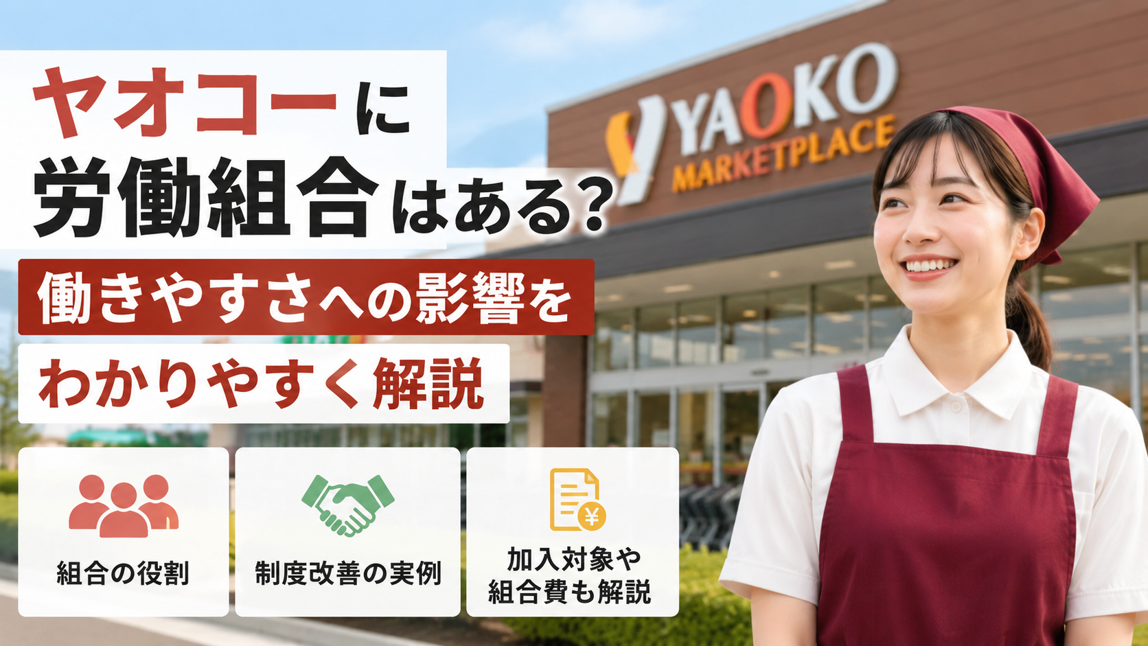 ヤオコーに労働組合はある?働きやすさへの影響をわかりやすく解説